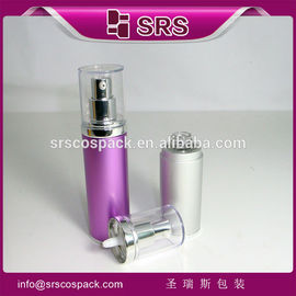 TA023 botella de aluminio con botella interior AS,envasado para cosméticos al por mayor