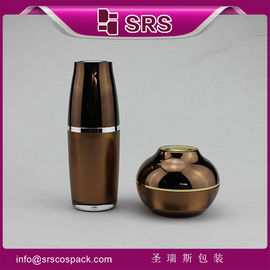 SRS PACKAGING fabricación botella de bomba de loción y conjunto de frascos de polvo corporal