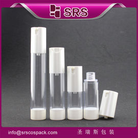 TA021 botella cosmética de lujo sin aire de 15 ml 30 ml 50 ml