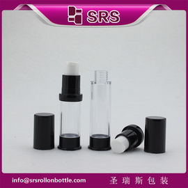 A0214 envases de color negro para inyecciones,botella de bomba sin aire a la venta