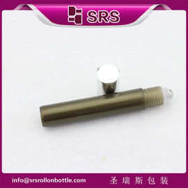 RPA-15ml sin fugas botella de bola de rodillo con bola de acero y tapa de aluminio