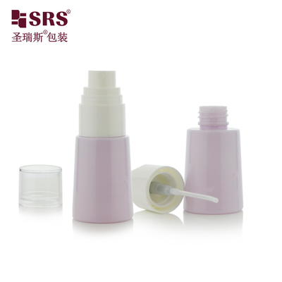 Bolsillo de plástico de lujo de pulverización vacía Personalización Color Perfume Atomizer 30ml Botella de PET