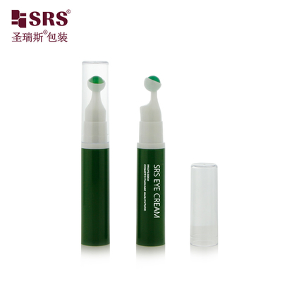 5 ml 10 ml 12 ml 15 ml de suero de rodillo vacío sin aire Botellas de bola de acero Botellas de masaje de rodillo