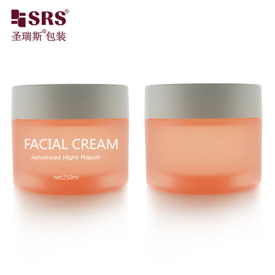 Envases de crema cosmética con doble pared vacía de alta calidad 100g 150g 200g 250g PP PCR