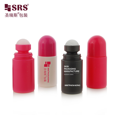 2 oz PP PCR Material de grado alimenticio Botellas de desodorante de plástico de rodillo de 60 ml
