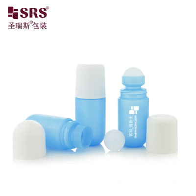 50 ml de fondo redondo de forma única en papel de gel vacío en un recipiente de bastón de desodorante