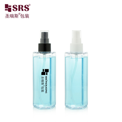 150 ml de forma única de plástico transparente de inyección de color personalizado bomba de pulverización PET vacía