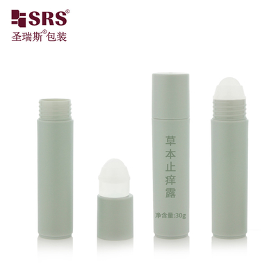 1 onza de gel de desodorante cosmético vacío sin fugas botella de rollo de 30 ml