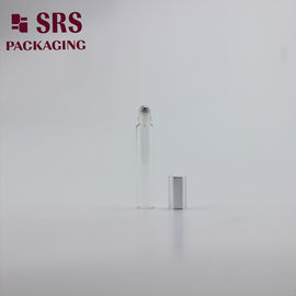 100% sin fugas 8 ml elegante botella de vidrio cosmético de rodillo mayorista
