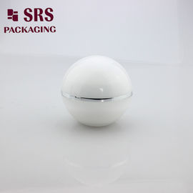 Contenedor de crema cosmética de la marca SRS, frasco de bolas de lujo vacío