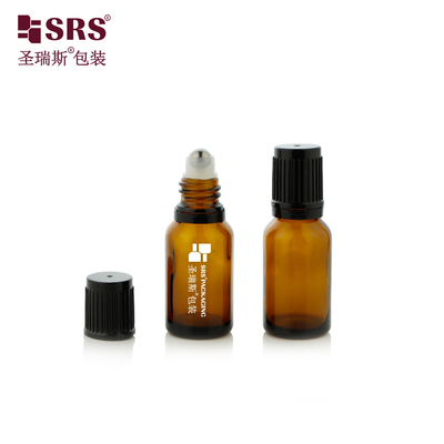 Logotipo Impresión con pantalla de seda Botella de vidrio 5ml 10ml 15ml 20ml 30ml 50ml 100ml