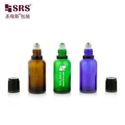 Pintura Personalizar el color Botella de vidrio de rodillo Capacidad 5ml 10ml 15ml 20ml 30ml 50ml 100ml