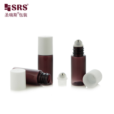 Tamaño de bolsillo Color desnudo de plástico inyectable soplando personalizado de color sólido anti picor líquido de 15 ml botella de rollo