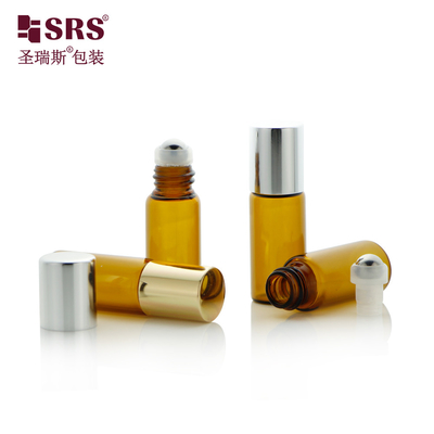 BLP-3ML Botella de vidrio en rodillo para perfume sin fugas Embalaje personalizado
