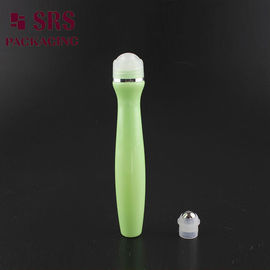SRS8447-15ML botella de bola de rodillo PETG de forma especial verde para inyección
