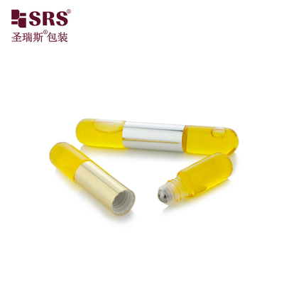 SGB2-3ml+3ml Vial de fondo redondo transparente de vidrio en rollo sobre botella de aceite de uñas Embalaje al por mayor