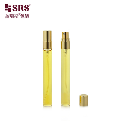 BLPA-10ML botella de vidrio transparente barata pulverizador de perfume tamaño de bolsillo Embalaje personalizado