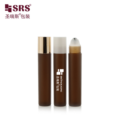 RPP-20ML Inyección Color personalizado PP PCR Material reciclado Certificado Rollo de plástico en masaje Botella de líquido anti-corazón
