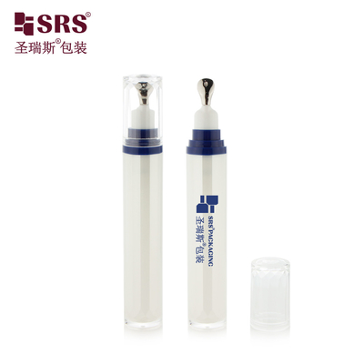 LR001-15ML Alta calidad sin fugas Acrílico Personalización Sero para ojos Aplicador de embalaje cosmético Metal
