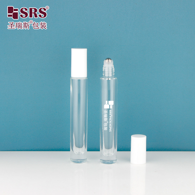 GB1-10ML Botella gruesa personalizada con tapa de plástico PCR envasado en vidrio para cosméticos y aceite de cuidado de la piel