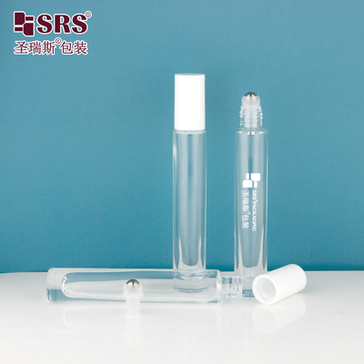 GB1-10ML Botella gruesa de lujo de alta gama transparente de color personalizado disponible Botella de perfume de cristal sin fugas