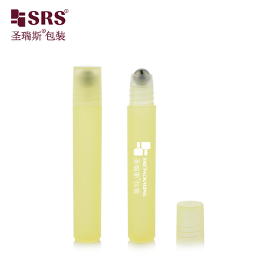 RPP 8ml de inyección vacía de color amarillo personalizado Matte Seero para ojos acabado Rollo en botella Sin fugas