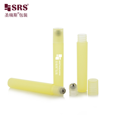 Suero y gel para ojos Uso de masaje Gel para ojos inyección de plástico de color personalizado Botella de rodillo Características sin fugas