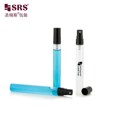 BLPP-10ml Transparente Niebla fina Perfume Atomizador Bombilla de aerosol Botella de embalaje cosmético vacío