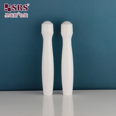 Forma redonda de la cintura 15ml Roller Ball Roll on Bolts para el masaje del suero ocular