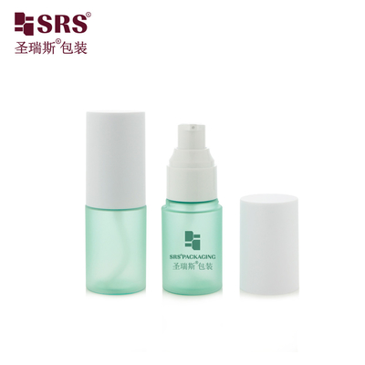 24/410 PET lujoso gel facial crema de alivio de pintura de plástico PET botella de bomba para loción cosmética suero