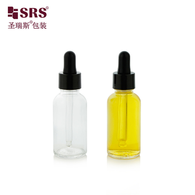 D001 Botellas de vidrio de alto grado 18/415 con goteras de precisión para aceites esenciales - Tamaños de 5 ml a 100 ml