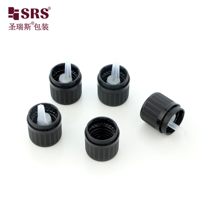G010 5 ml 10 ml 15 ml 20 ml 30 ml 50 ml 100 ml Botella de vidrio verde ámbar semitransparente TE CRC con tapa con inserción horizontal para medicamento líquido