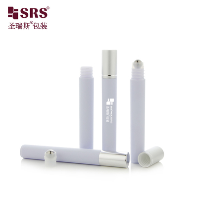 RPA-10ML ((C) Eco-amigable Botellas de bolas de PVC opacas con rodillos Durabilidad Beneficios del embalaje sostenible