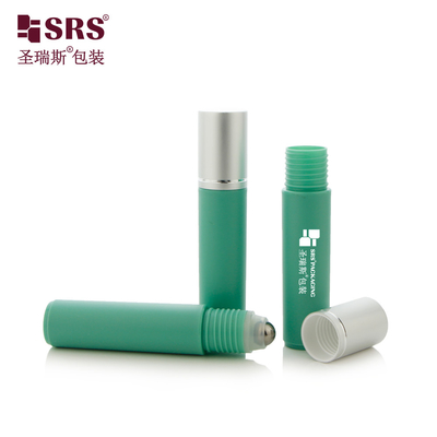 RPA-10ML Revoluciona tu rutina de cuidado de los ojos con botellas de masaje de suero para ojos de color personalizado moldeado por inyección de color brillante helado de PP PCR
