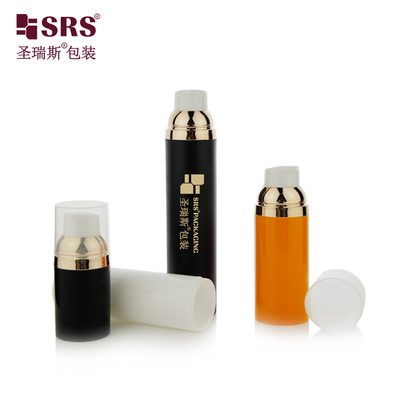PA0202A 30ml 50ml 75ml 100ml Snap On Diseño de la bomba de vacío de la loción sin aire botella de personalización