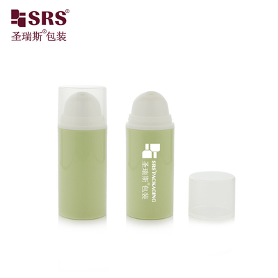 PA0203 Economía circular Contenedores cosméticos listos PCR PP Bombas sin aire para lociones 15 30 50 ml