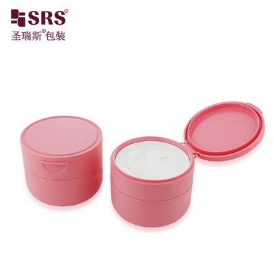 SRSOB 100g Flip Cap Personalización PP Embalaje cosmético Máscara facial de alta calidad Jar Contenedor para el cuidado de la piel