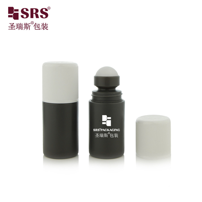RPPC1-60ML Eco-friendly Roll On Deodorant Roll On Bottle Double Walled Child Safe Hecho con PP reciclado