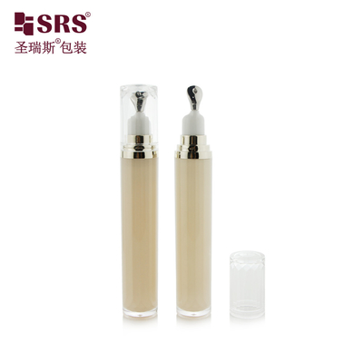 LR001-15ML Color pintado a medida Luxury Clear Acrylic Eye Serum Botella de embalaje Cosméticos