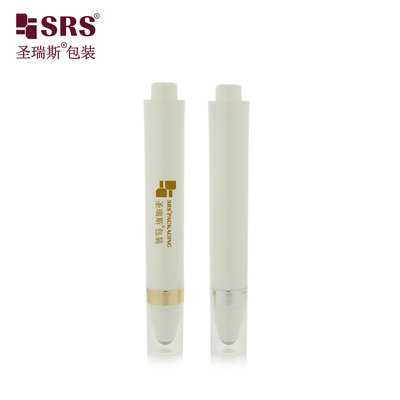 AY 15ML Rodillo Airless con Bola Premium Circular Botella Airless para Crema de Ojos Aplicación Elegante y sin Manchas