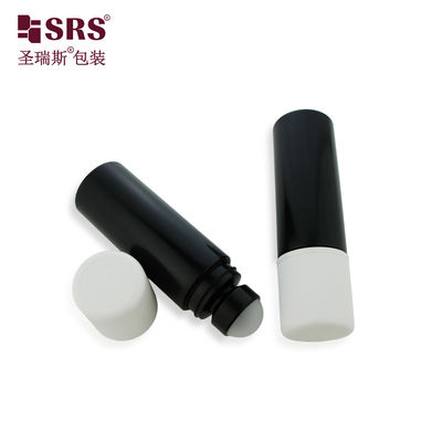 RPPD1-90ML Botella redonda de plástico de alta calidad, ecológica, con aplicador roll-on para antitranspirante, con tapón CRC a prueba de niños