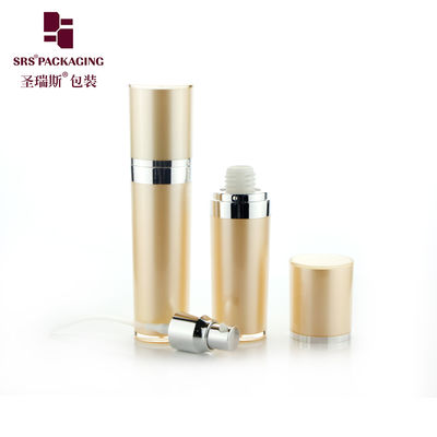 Productos más vendidos de SRS 30 ml vacío 50 ml 80 ml 120 ml recipiente de loción acrílica en forma de cono