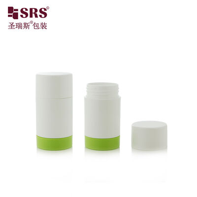 D048 Recycled Twist-Up Deodorant Stick Bottle Bottom Filled Cosmetic Packaging for Eco Focused Brands