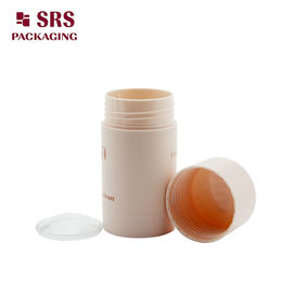 recipiente de plástico de color redondo de forma de desodorante vacío 30g 50g 75g