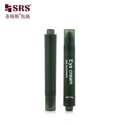 AY 10ML 15ML Gel para ojos de lujo con botella de rodillo sin aire aplicador de masaje