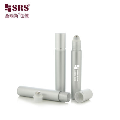 RPA 15ML Botella de bola de rodillo de color personalizado para inyección de suero para ojos