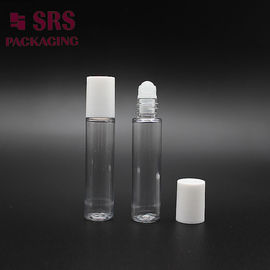 Botella de plástico transparente PET-8ml para perfume de brillo para labios vacía
