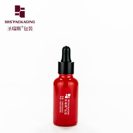 Color de vidrio de goteo personalizado vacío pintado para esencia y aceite