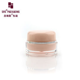 la belleza rosa acrílica máscara de gel de cuidado facial de alta calidad frasco de plástico