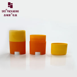 15ML 40ML 50ML 75ML recipiente de plástico de forma ovalada de PP para gel de desodorante